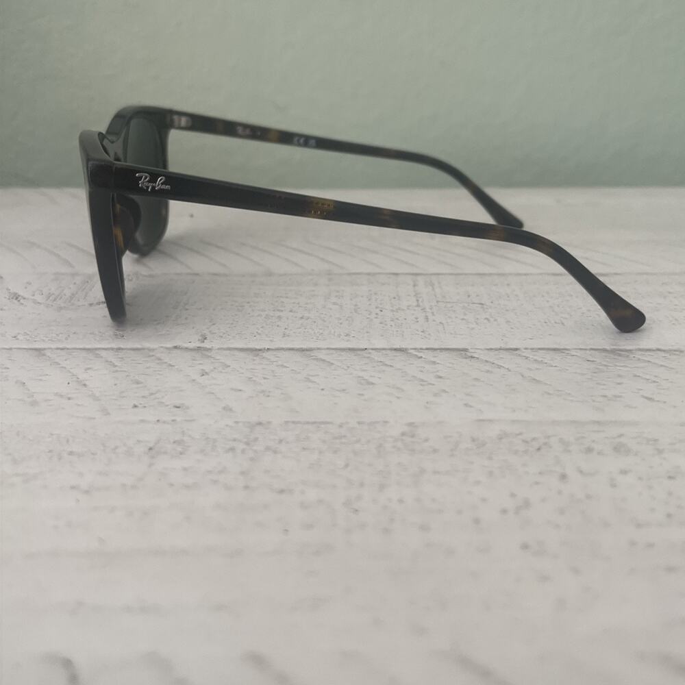 Ray-ban Rb2210 902/31 Havana Square Frames Only Eyeglasses Frames 53-21-145 - Picture 3 of 9